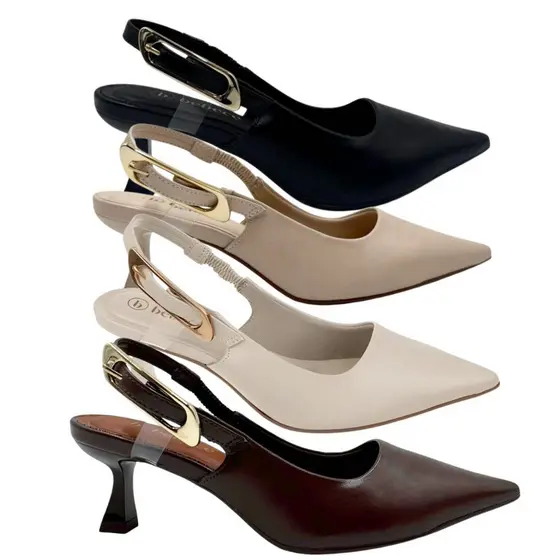Salto Feminino Bebece Scarpin Estiloso Confortável T3814381