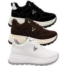 Tênis Via Marte Feminino Plataforma Casual Flatform 242013