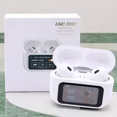 Fone De Ouvido Bluetooth Sem Fio TWS A9 Pro Touch Screen ANC