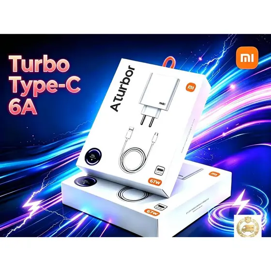 [ORIGINAL] Carregador Xiaomi 120W Completo Turbo Cabo USB + TIPO C