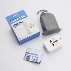 Adaptador Tomada Universal Todos em Um Internacional Viajem + 150 Países