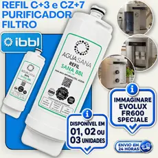 REFIL FILTRO IBBL C+3 C+5 PURIFICADOR AGUA FR600 IMMAGINARE EVOLUX DUE MAX SPECIALE COMPATIVEL