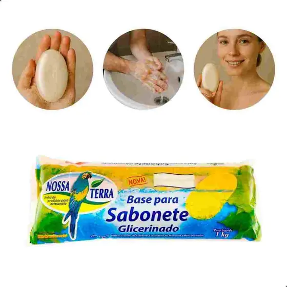 Base Perolada Glicerinada Nossa Terra