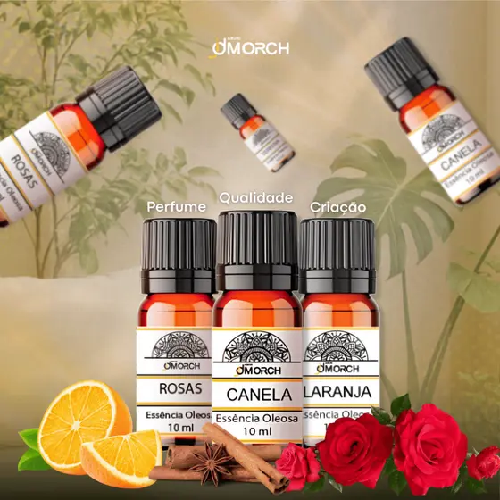 Essência Aromática 10ml | Ideal para Velas, Aromatizadores e Artesanato