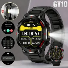 2026 Novo Smartwatch GT10 Ultra 2 Pulseiras Relógio Inteligente NFC Android e iOS