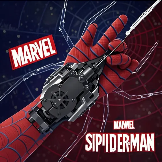 Lançador Elétrico de Aranha Homem - Rosca com Recuperação Automática | Tecnologia Autêntica