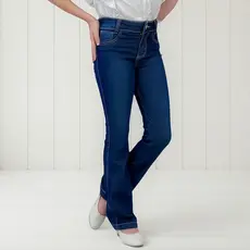 Calça Jeans Feminina Flare Infanto Juvenil Premium
