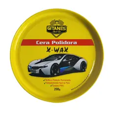 Cera Automotiva Polimento X-WAX 200g Gitanes