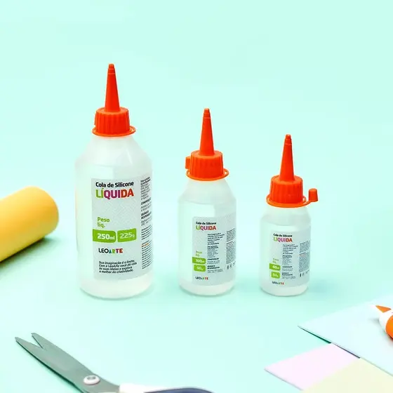 COLA DE SILICONE LIQUIDA LEOARTE