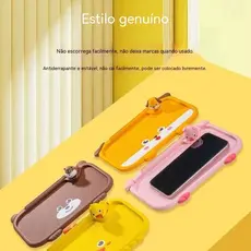 Tapete antiderrapante multifuncional para painel de carro, acessório de decoração em PVC de borracha macia, disponível e