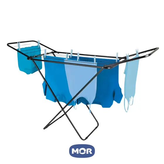 Varal de Chão Mor Slim com Abas Suporta até 20Kg