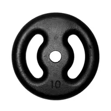 Anilha Fitness De Ferro Pintada Academia Treino - 10 Kg