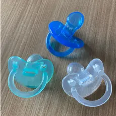 Kit Com 3 Chupetas de Silicone Pepeta Orto Fase 2 Menino macio