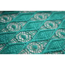 Tecido Renda Diamond 95% Poliamida 5%Elastano Ideal p/ Vestidos, Blusas, Saias, Sobreposições, Detalhes Moda Casual Chic