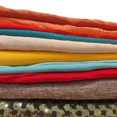 3kg Retalhos De Tecidos Sortidos com LD (leves defeitos) Abaixo De 80cm para Costura, Artesanato, Roupas de Boneca