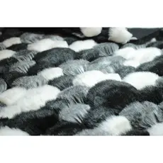 Tecido Tule Cruela I 100% Poliéster I Ideal para Fantasias (Cruella, Dálmata), Casacos, Decoração (Almofadas, Mantas)