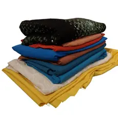Retalhos Grandes Sortidos  - 1kg para Costura, Artesanato, Roupas de Bonecas, Lenços, Apliques, Chaveiros