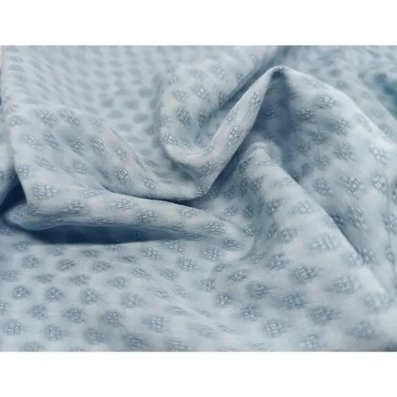 Viscose Jacquard - 100% Viscose - Tecido Respirável com Relevo, Ideal para Vestidos Leves, Blusas e Regatas Elegantes