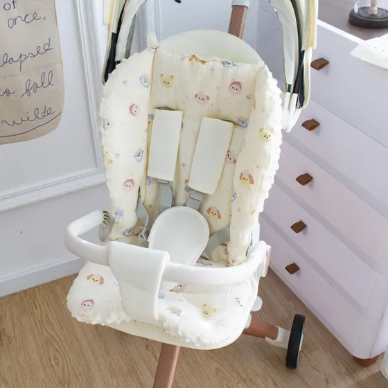 Colchonete Assento Carrinho Bebê Compatível Todos Modelos Macio Fácil De Limpar Conforto Infantil