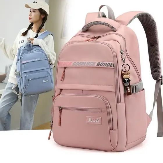 Mochila Para Estudantes Do Ensino Médio De Alta Capacidade Japonesa E Coreana Meninas