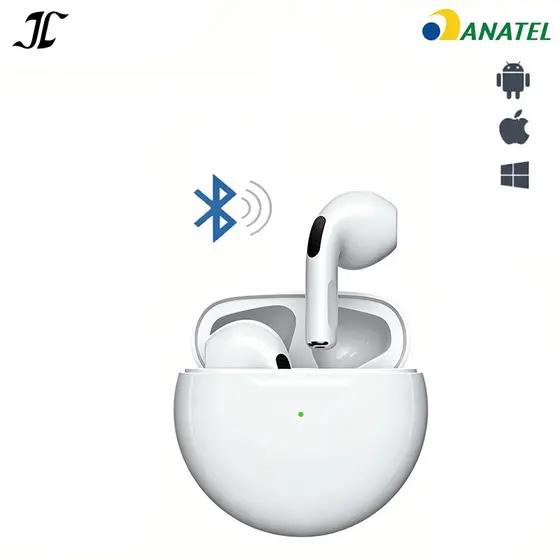 Fone De Ouvido Airs Pro Estéreo Bluetooth Sem Fio 5.3 Bluetooth D23