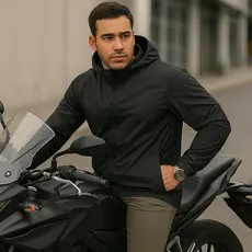 Jaqueta Corta Vento P ao G1, G2, G3 Masculina Impermeável Aspen Liso Com Capuz Premium Original