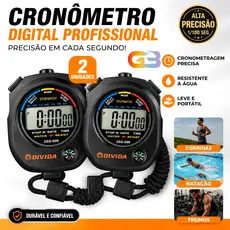 2/3 pcs Cronômetro Digital Progressivo De Mão Alarme Relógio Com Corda Temporizador Esporte Estudo Esportivo OI5749