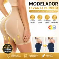 Short Modelador Quadris com Elevação e Enchimento para Mulheres Sem Costura e Respirável para Curvas