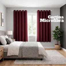 Cortina Para Sala Quarto Cozinha Janela Decoração Tecido Liso Fácil De Lavar Qualidade