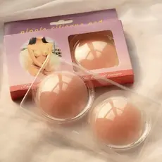 2 ate 6 Protetor Tapa Mamilos Seios Peito Sutiã Silicone Adesivo Reutilizável Discreto