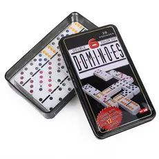 Jogo Dominó Osso Profissional 28 peças com Estojo Oferta Resistente Qualidade Ótima Brinquedos