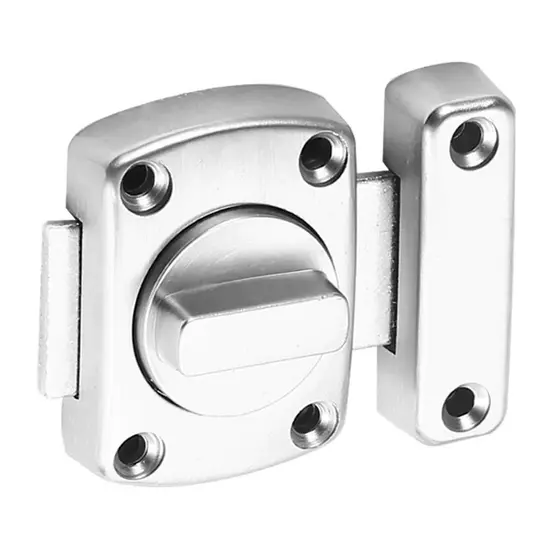 Fechadura Trava De Segurança liga de zinco Porta De Aço Inox Tranca Anti Roubo Fácil instalação