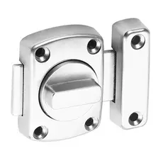Fechadura Trava De Segurança liga de zinco Porta De Aço Inox Tranca Anti Roubo Fácil instalação