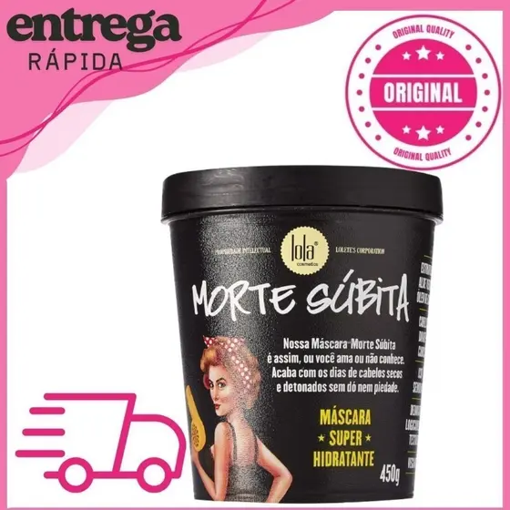 Máscara de Hidratação Morte Súbita 450g - Lola Cosmetics
