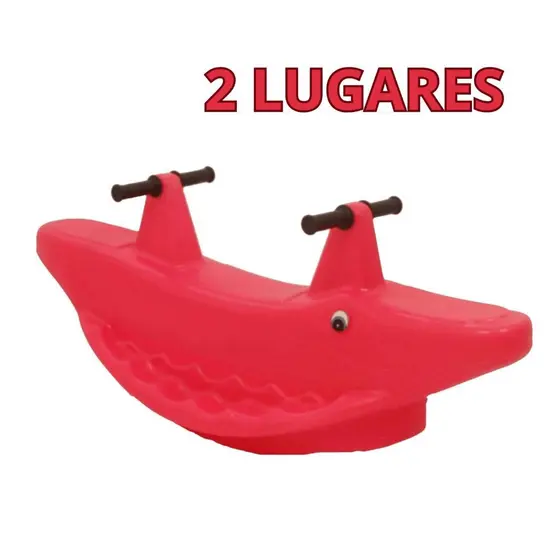 Gangorra Jacaré Colorida – Brinquedo Infantil Seguro e Interativo