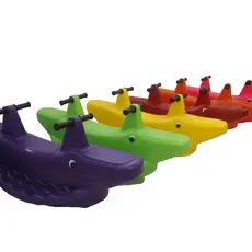 Gangorra Infantil em Formato de Jacaré – Estimula Equilíbrio e Coordenação
