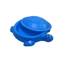 tanque jabuti água e areia várias cores