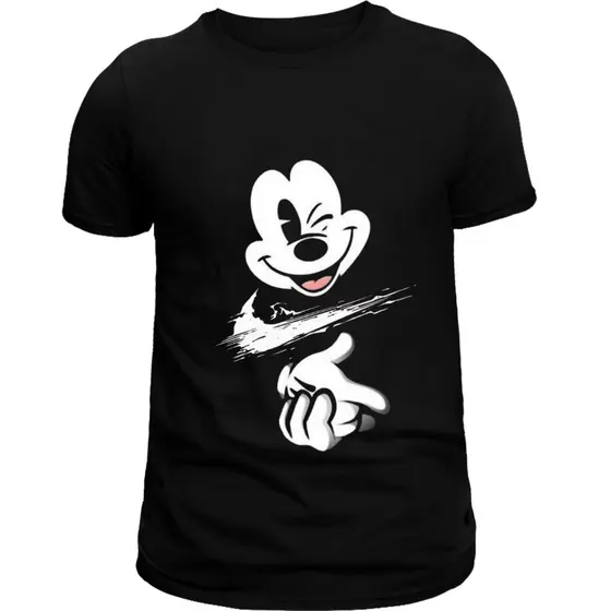CAMISETA CAMISA MICKEY MOUSE INFANTIL E ADULTO BLUSA UNISSEX 100% ALGODÃO ENVIO RAPIDO