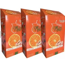 Kit 3 Ervas Laranja – Chimarrão Tradicional | Erva-Mate Natural Origem do Mate