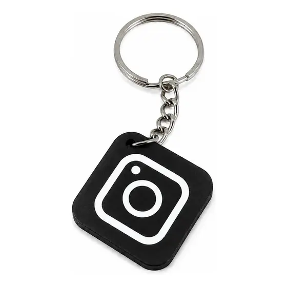 Chaveiro Com Nfc Cartão Digital Redes Sociais Instagram