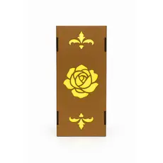 Caixa com Luminária Flor LED – Porta Perfume, Joias ou Presente Criativo