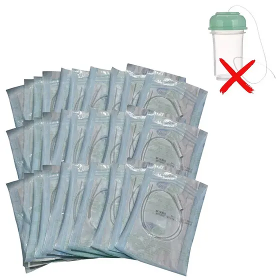 Kit Refil De 30 Sondas Relactação Suplementação Amamentação Bebê