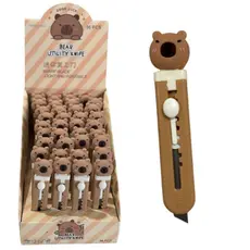 Estilete Capivara Fofo _10cm – Precisão, resistência e estilo | Estiletes criativos | Escolar Juvenil | Papelaria Fofa