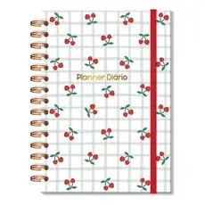 Planner Diário Cereja Fina Ideia | Agenda de Organização, Produtividade e Estilo