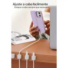 Organizador de Cabos com Fechamento Magnético