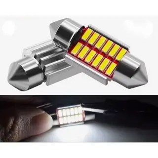 Lâmpada  Torpedo Led 12v Canbus Canceller 6000k 31mm/39 mm /41 mm