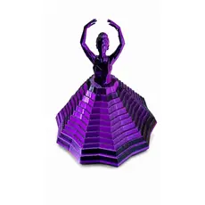 Bailarina Decorativa Moderna em PLA Peça Elegante para Ambientes Sofisticados
