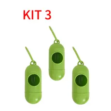 Kit 1-3 Unidades De Suporte De  Saquinho Higienico Pega Caca