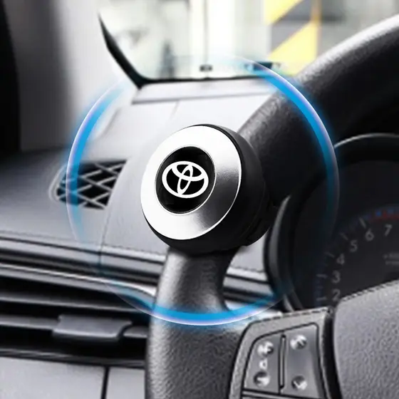 Bola de Silicone para Volante de Estilo de Carro, Botão de 360 Graus, para Toyota Camry40 Chr TRD Corolla Rav4 Yaris Pri
