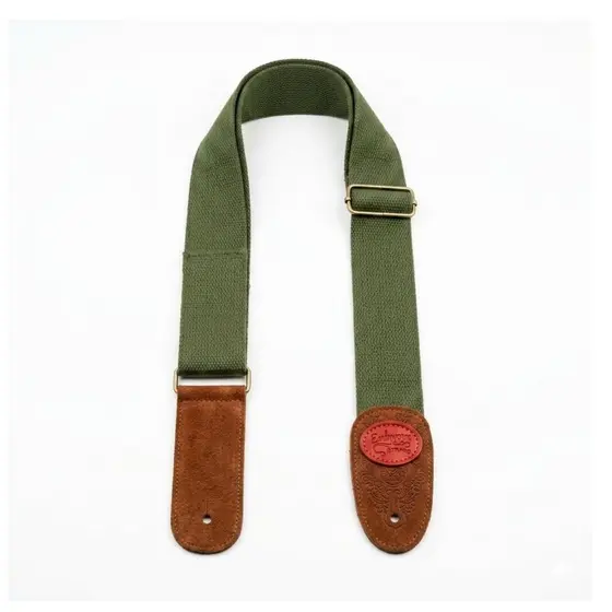 Correia Violão Luxo Nylon Verde Militar